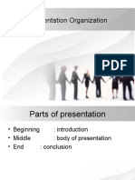 Presentation Organization