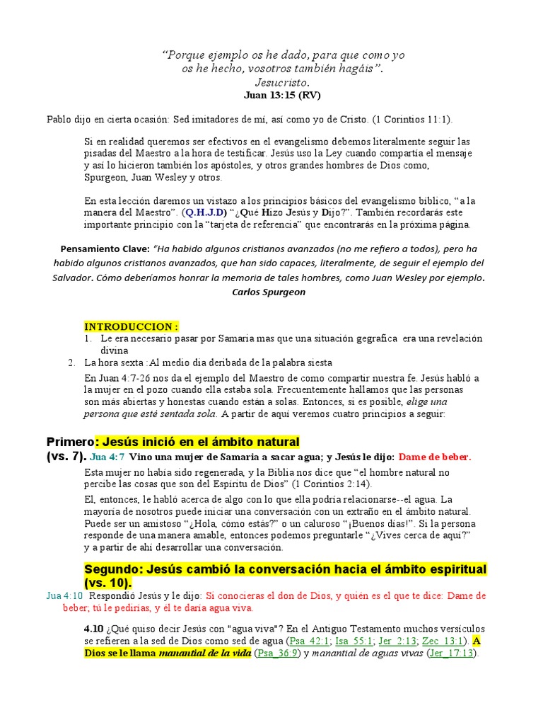 Leccion 4 Clase de Adultos | Descargar gratis PDF | Jesús | Salvación