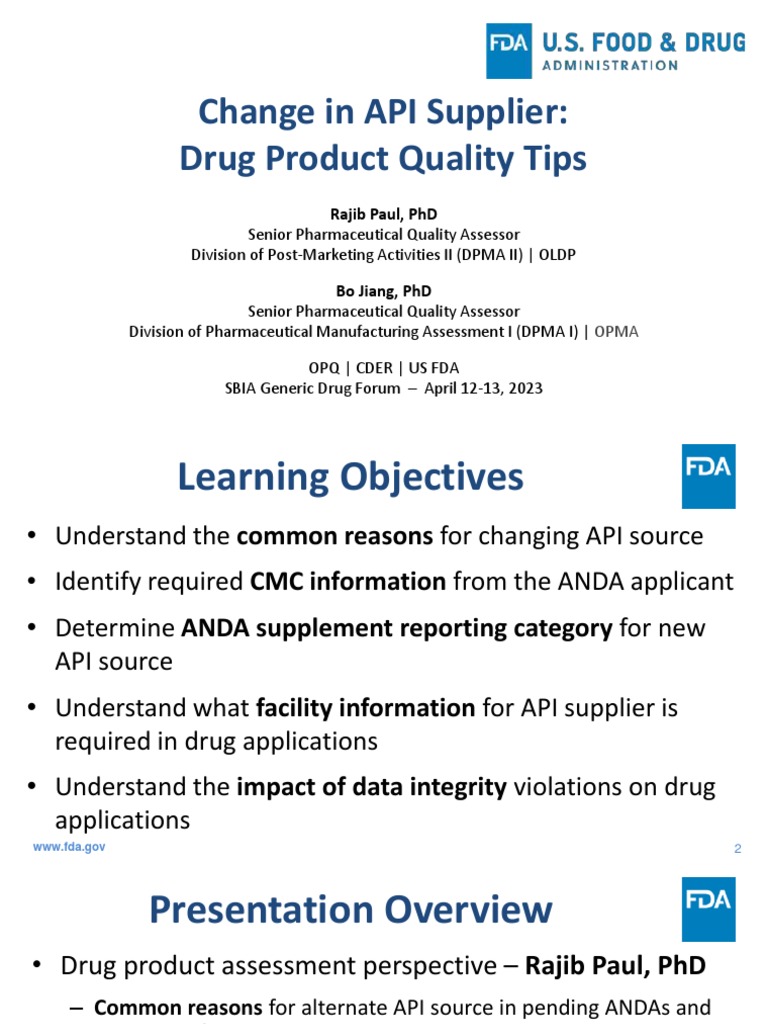 Filter Validation Guidelines Fda Verification