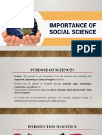 Importance of Social Sciences