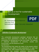 EIA As A Tool For Sustainable Development