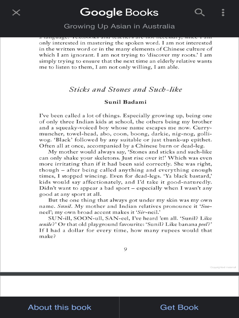 Growing Up Asian in Australia Google Books PDF