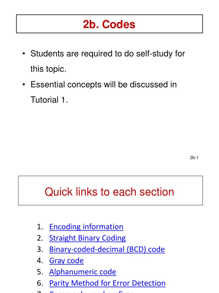 2b Codes | PDF | Binary Coded Decimal | Decimal