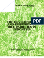 IRPS 71 The Development and Diffusion of Rice Varieties in Indonesia