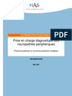 Diagnostic Neuropathie Argumentaire
