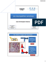 DES Neuro RAA Neuropathies Sensitives PR Antoine