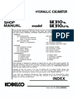 Kobelco SK310 LC 3 Shop Manual