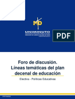 Electiva Politicas Educativas Foro s6