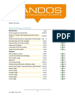 Cost of Living in Vienna