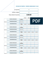 Formato de Estudio de Tiempos