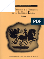 La Formacion de Los Pueblos de España