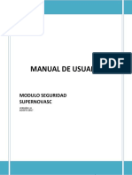 Manual de Usuario Modulo de Seguridad