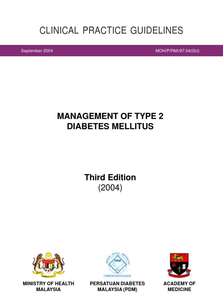 CPG Management Diabetes | PDF | Diabetes Mellitus Type 2 | Diabetes ...