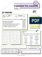 Jour 3 Semaine 1 Cahiers de Vacances Vers Le 3eme Primaire PDF
