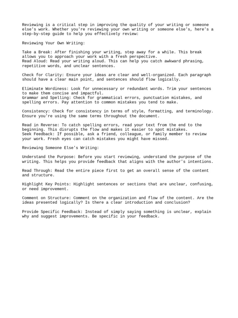 How to review pdf