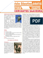 Miguel de Cervantes Saavedra Para Cuarto Grado de Secundaria 1