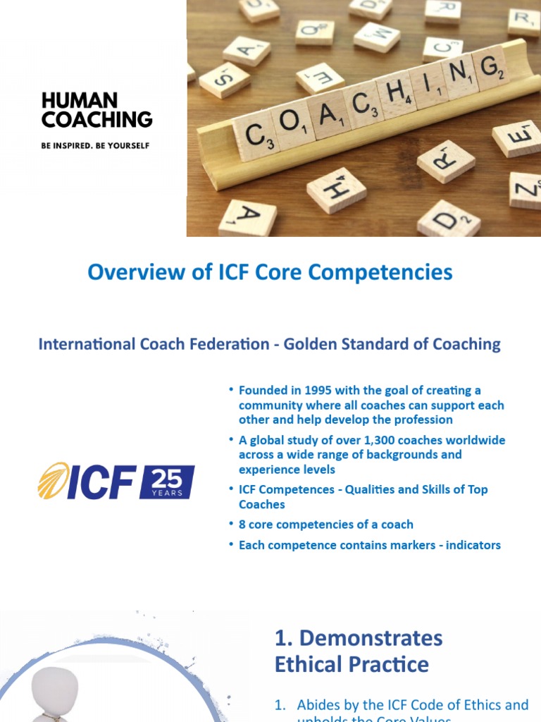 ICF Core Coaching Competencies Overview | PDF | Curiosity | Learning