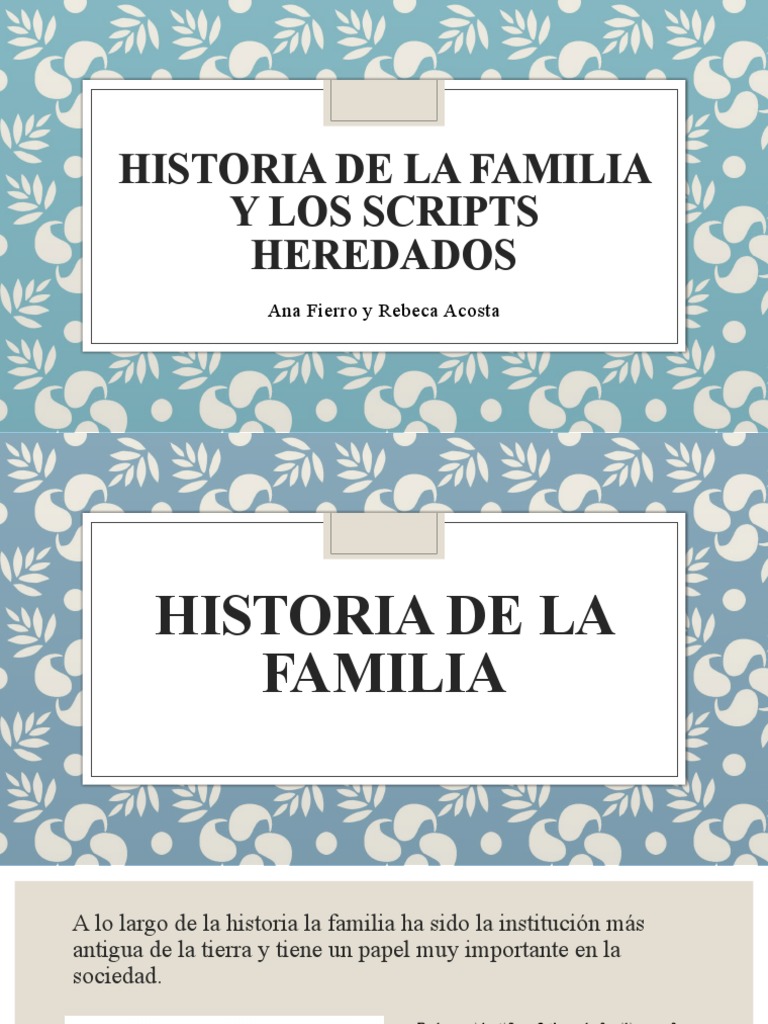 Evolución Histórica de la Familia | PDF