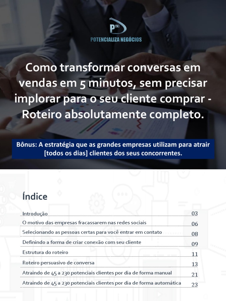 Como Transformar Conversas em Vendas em 5 Minutos, Sem Precisar ...