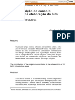 Consolo Religioso Na Elaboração Do Luto