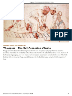 Thuggees - The Cult Assassins of India