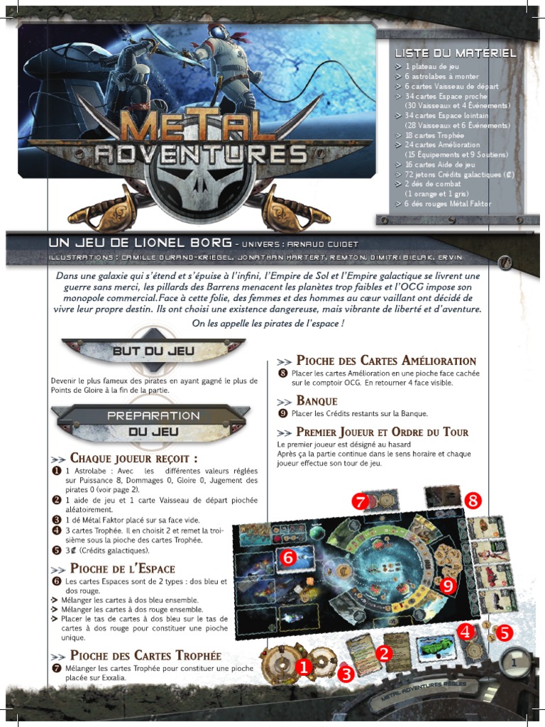 Metal Adventure | PDF | Dé