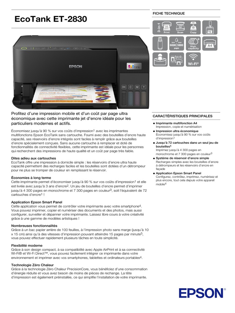 EPSON MF ENCRE ECOTANK ET-2710