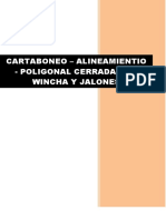 Practica de Topografia I-Cartaboneo Medida Con Wincha y Jalones