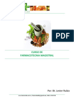 1 CURSO DE Farmacia Magistral