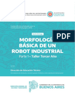 Morfología Básica de Un Robot Industrial Autor Dirección de Educación Técnica