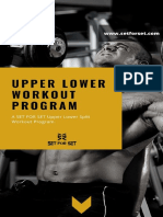 SFS Upper Lower Workout Program