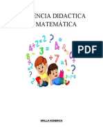 Secuencia Didactica de Matemática