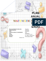 Plan Anual Trimestralizado Matemática