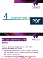 4 Uncertainty and Information