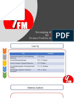 Product Portfolio Change