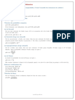 Résume Probabibité s2 PDF