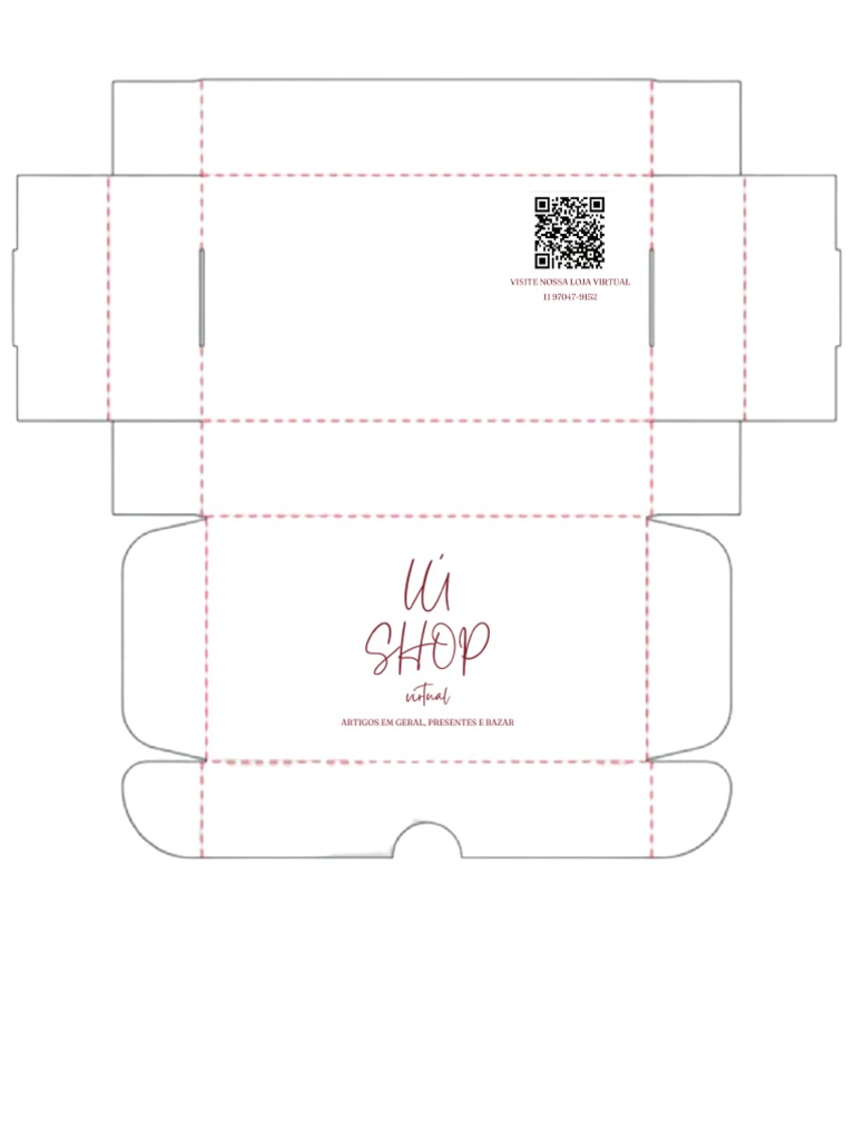 Embalagem presente vel projeto 2 caixa para fone i12 logo para fora