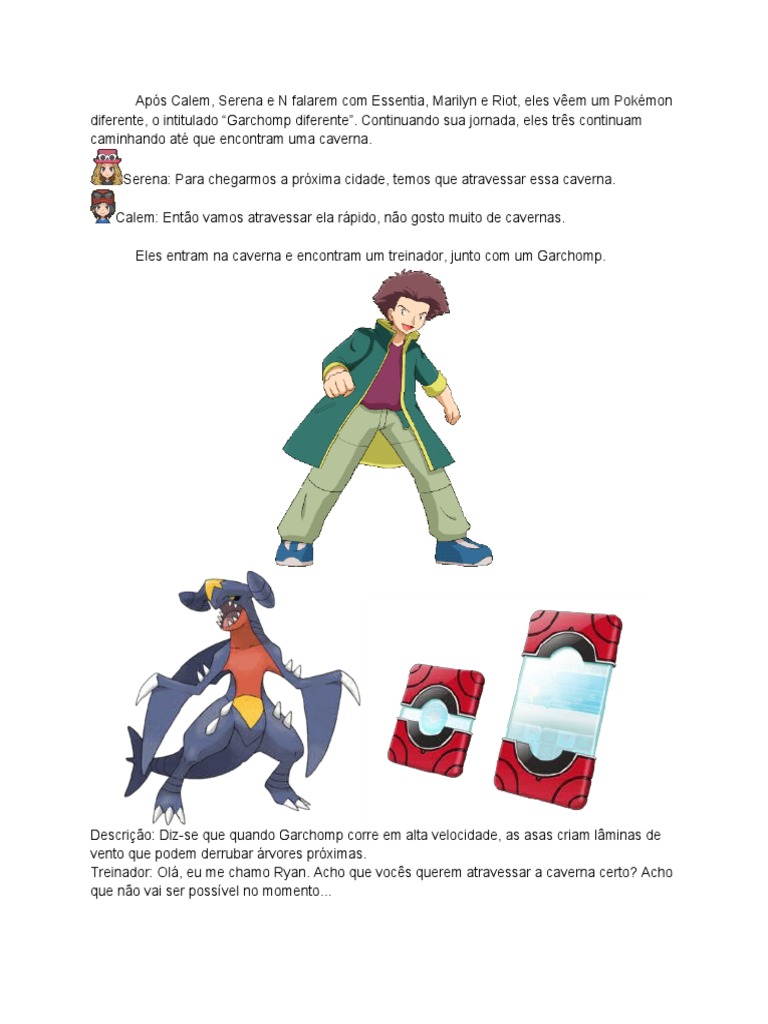 Mega Evolução e Conflito na Caverna | PDF, image size:768x1024