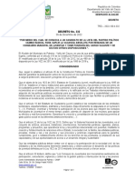 2022 12 09 Decreto 332 Por El Cual Se Convoca y Posesiona El Consejero de Juventud JESSICA RAMIREZ GARCIA Partido Cambio Radical