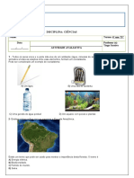 Avaliação Fina de Ciencias