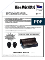 User Manual (PDF) Rhino Alarm Incl Wiring Diagram
