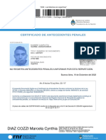 Certificado Buena Conducta Suarez