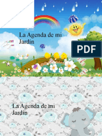 Agenda Jardín Infantil - ELEFANTE CELESTE