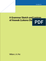 Pub A Grammar Sketch and Lexicon of Arawak Lokono Dian