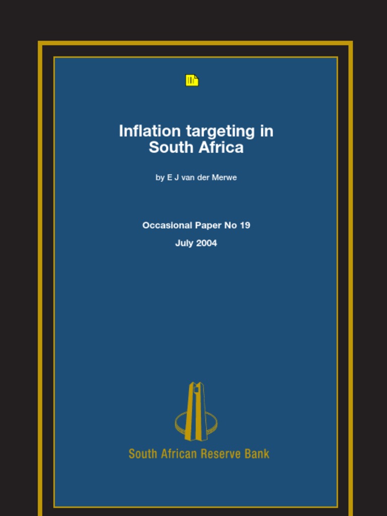 South Africa's Inflation Targeting | PDF | Cost Of Living | Inflation ...
