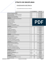 Extrato Das Disciplinas Estou No 7 Semestre