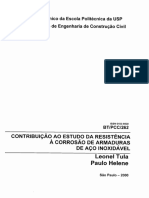 Corrosão HELENEeTULA 2000 ContribEstResistCorrArmAçoinox