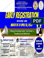 Early-Registration Sample Format