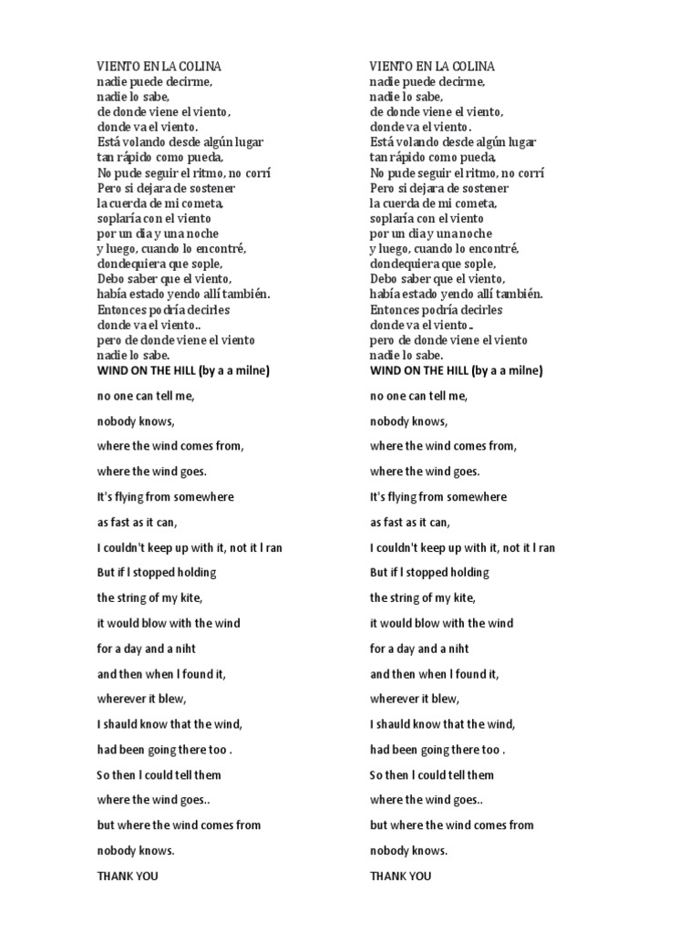 Poen en Ingles | PDF