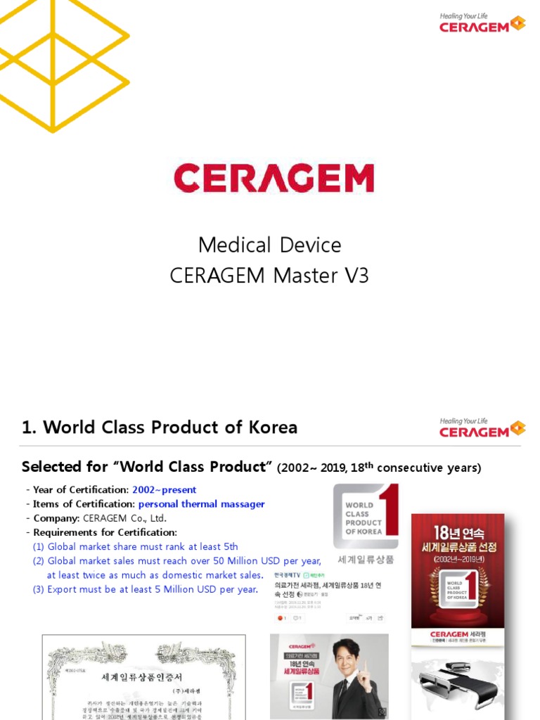Ceragem Product | PDF